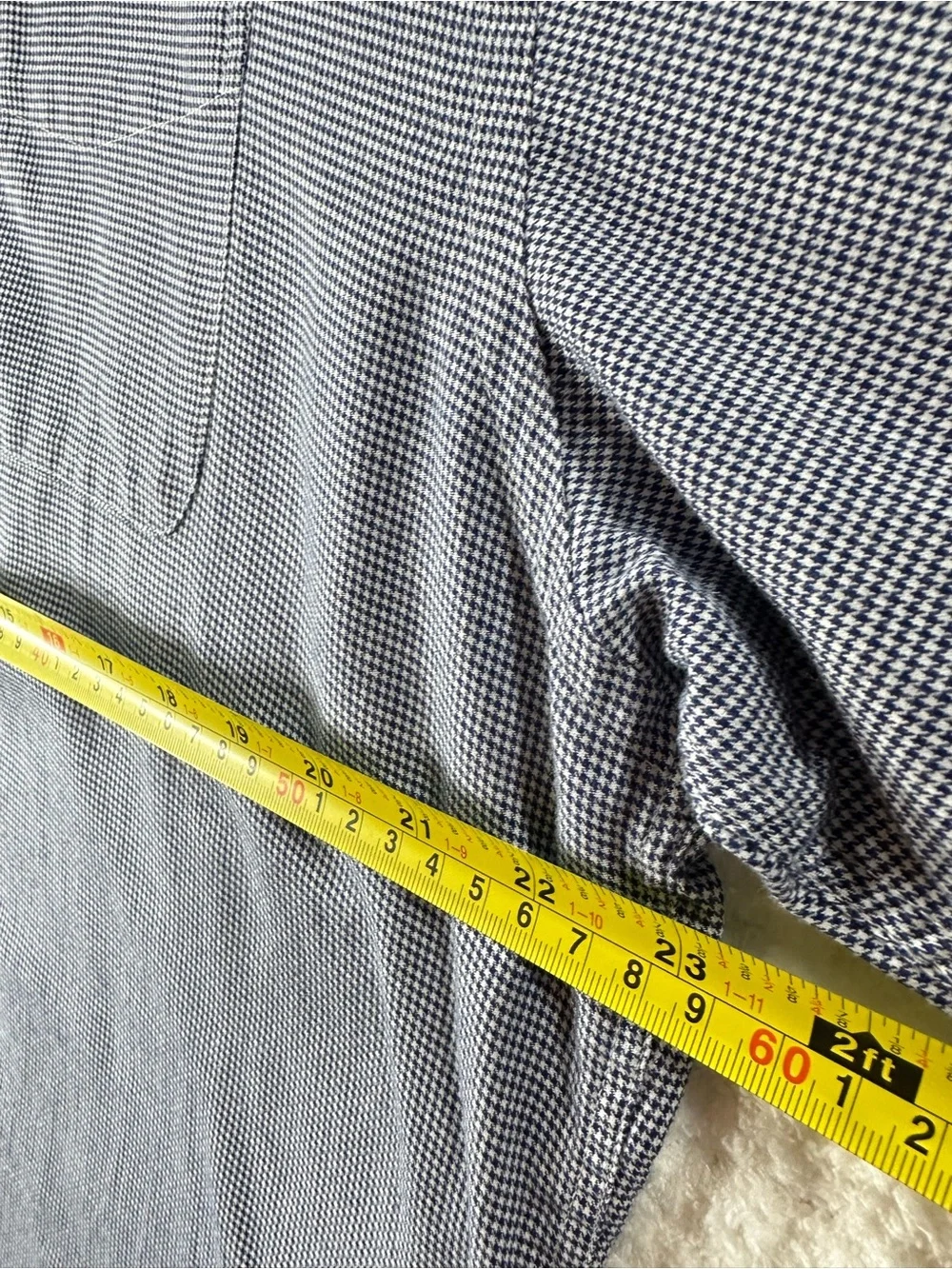 Banana Republic Men's Blue Button-Down Shirt L